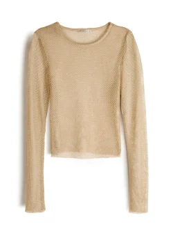 GATE Top z metaliczną nicią| Koszulki I Topy·Topy|Koszulki I Topy·Crop Top ☀️