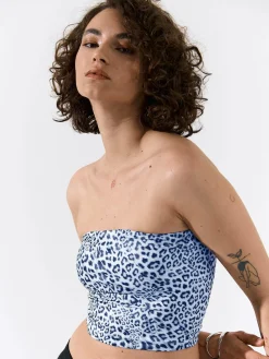 GATE Top z metalicznym nadrukiem zwierzęcym| Koszulki I Topy·Topy|Koszulki I Topy·Podkoszulki ☀️