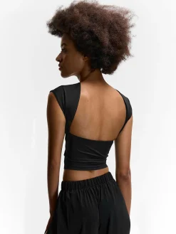 GATE Top z odkrytymi plecami| Koszulki I Topy·Topy|Koszulki I Topy·Crop Top ☀️