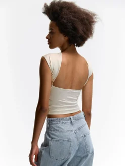 GATE Top z odkrytymi plecami| Koszulki I Topy·Topy|Koszulki I Topy·Crop Top ☀️