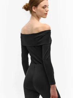 GATE Top z odkrytymi ramionami| Koszulki I Topy·Topy