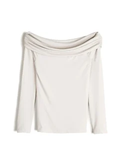 GATE Top z odkrytymi ramionami| Koszulki I Topy·Topy