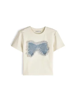 GATE Top z ozdobną kokardką| Koszulki I Topy·Topy
