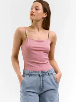 GATE Top z ozdobnymi koralikami| Koszulki I Topy·Podkoszulki ☀️