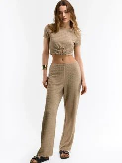 GATE Top zapinany na ozdobną klamrę| Koszulki I Topy·Topy|Koszulki I Topy·Crop Top ☀️