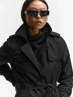 GATE Trencz z paskiem| Kurtki I Płaszcze·Płaszcze|Kurtki I Płaszcze·Trencz