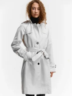 GATE Trencz z paskiem| Kurtki I Płaszcze·Płaszcze|Kurtki I Płaszcze·Trencz