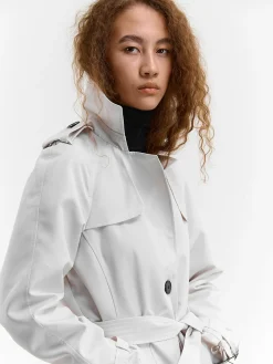 GATE Trencz z paskiem| Kurtki I Płaszcze·Płaszcze|Kurtki I Płaszcze·Trencz