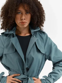 GATE Trencz z paskiem| Kurtki I Płaszcze·Płaszcze|Kurtki I Płaszcze·Trencz