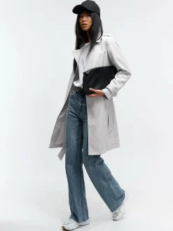 GATE Trencz z paskiem| Kurtki I Płaszcze·Płaszcze|Kurtki I Płaszcze·Trencz