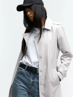 GATE Trencz z paskiem| Kurtki I Płaszcze·Płaszcze|Kurtki I Płaszcze·Trencz