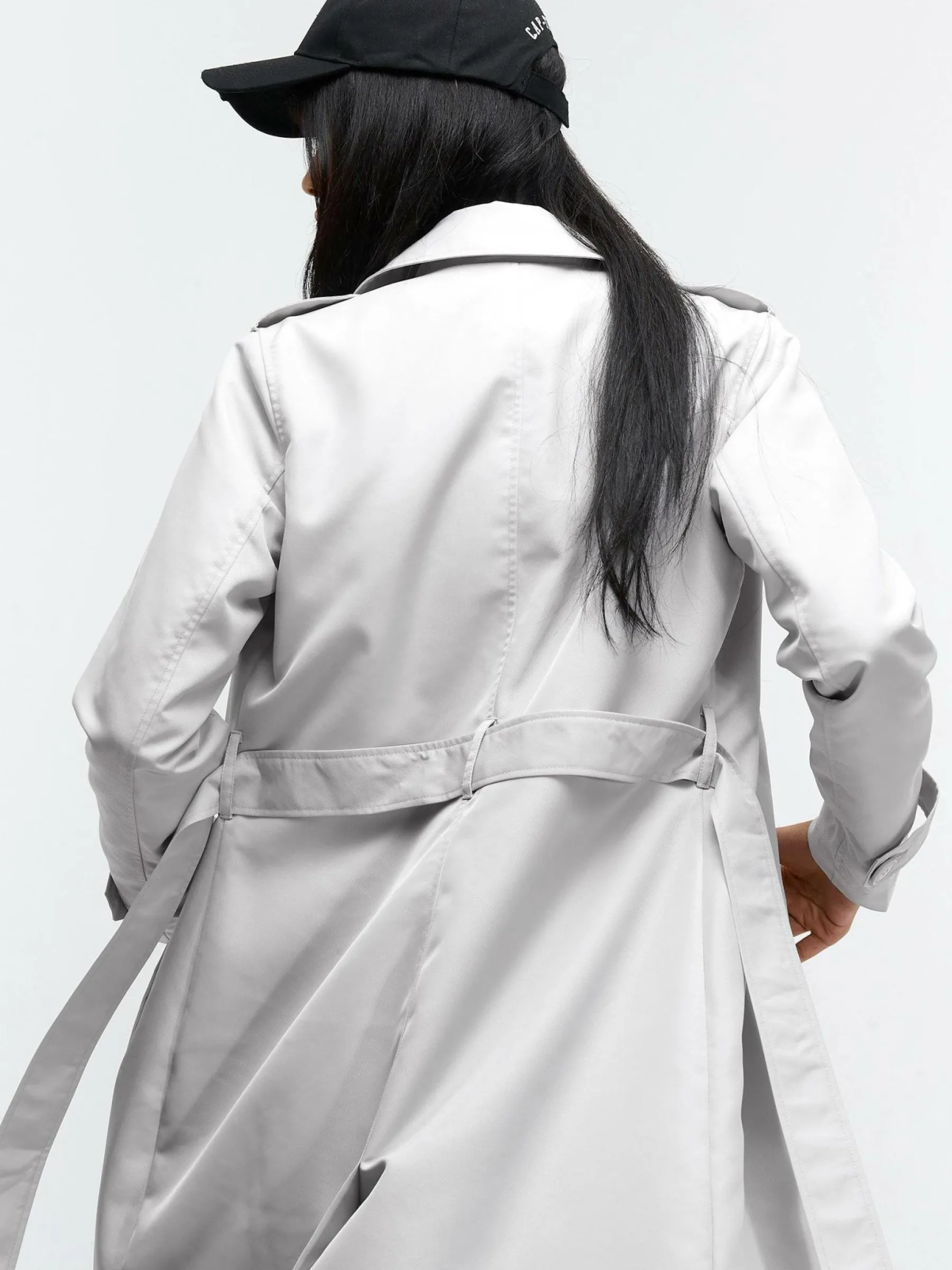 GATE Trencz z paskiem| Kurtki I Płaszcze·Płaszcze|Kurtki I Płaszcze·Trencz