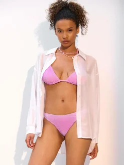 GATE Trójkątny top od bikini z metalicznym włóknem| Kategorie·Stroje Kąpielowe ☀️