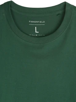 GATE T-shirt basic z bawełny slim fit| Koszulki·Koszulki Z Długim Rękawem|Koszulki·Basic Koszulki I Podkoszulki