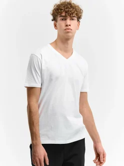GATE T-shirt basic z bawełny slim fit| Koszulki·Koszulki ☀️|Koszulki·Basic Koszulki I Podkoszulki