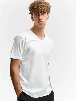GATE T-shirt basic z bawełny slim fit| Koszulki·Koszulki ☀️|Koszulki·Basic Koszulki I Podkoszulki