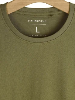 GATE T-shirt basic z bawełny slim fit| Koszulki·Koszulki ☀️|Koszulki·Basic Koszulki I Podkoszulki