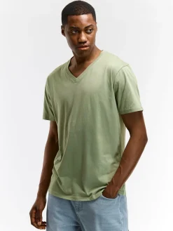 GATE T-shirt basic z bawełny slim fit| Koszulki·Koszulki ☀️|Koszulki·Basic Koszulki I Podkoszulki