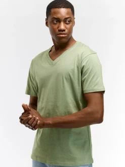 GATE T-shirt basic z bawełny slim fit| Koszulki·Koszulki ☀️|Koszulki·Basic Koszulki I Podkoszulki