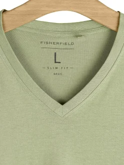 GATE T-shirt basic z bawełny slim fit| Koszulki·Koszulki ☀️|Koszulki·Basic Koszulki I Podkoszulki