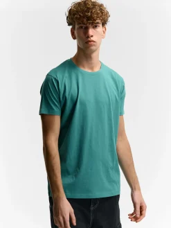 GATE T-shirt basic z bawełny slim fit| Koszulki·Koszulki ☀️|Koszulki·Basic Koszulki I Podkoszulki