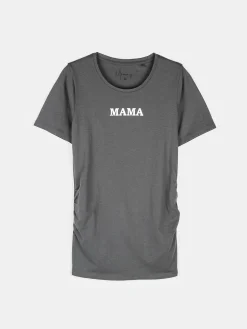 GATE T-shirt ciążowy z nadrukiem|Dzieci Maternity