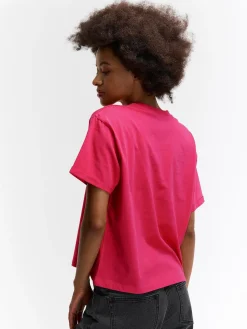 GATE T-shirt o luźnym kroju, wykonany z bawełny| Koszulki I Topy·Koszulki