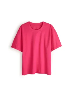 GATE T-shirt o luźnym kroju, wykonany z bawełny| Koszulki I Topy·Koszulki