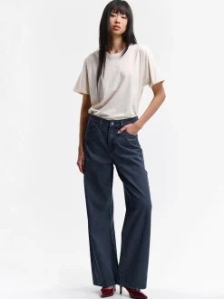 GATE T-shirt o luźnym kroju, wykonany z bawełny| Koszulki I Topy·Koszulki