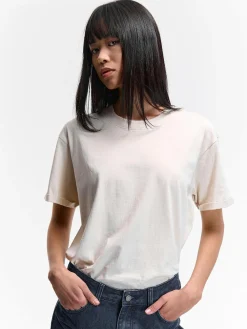 GATE T-shirt o luźnym kroju, wykonany z bawełny| Koszulki I Topy·Koszulki