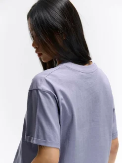 GATE T-shirt o luźnym kroju, wykonany z bawełny| Koszulki I Topy·Koszulki