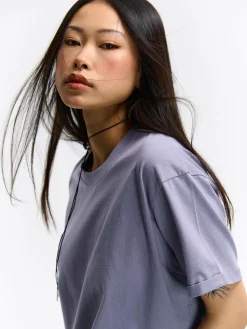 GATE T-shirt o luźnym kroju, wykonany z bawełny| Koszulki I Topy·Koszulki