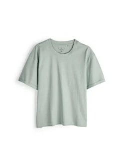 GATE T-shirt o luźnym kroju, wykonany z bawełny| Koszulki I Topy·Koszulki