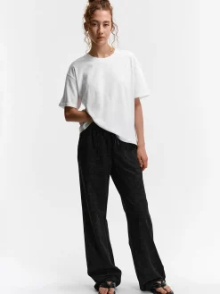 GATE T-shirt o luźnym kroju, wykonany z bawełny| Koszulki I Topy·Koszulki