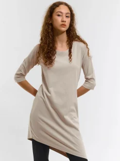 GATE T-shirt z asymetrycznym dołem| Koszulki I Topy·Koszulki