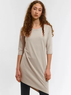 GATE T-shirt z asymetrycznym dołem| Koszulki I Topy·Koszulki