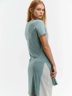 GATE T-shirt z bawełnianej dzianiny| Koszulki I Topy·Koszulki