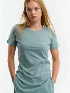 GATE T-shirt z bawełnianej dzianiny| Koszulki I Topy·Koszulki