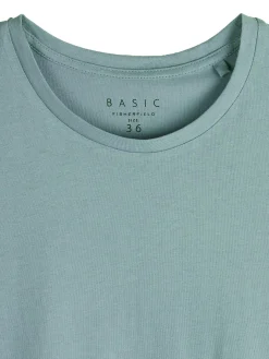 GATE T-shirt z bawełnianej dzianiny| Koszulki I Topy·Koszulki