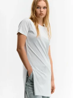 GATE T-shirt z bawełnianej dzianiny| Koszulki I Topy·Koszulki