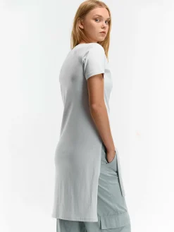 GATE T-shirt z bawełnianej dzianiny| Koszulki I Topy·Koszulki