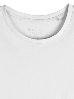 GATE T-shirt z bawełnianej dzianiny| Koszulki I Topy·Koszulki