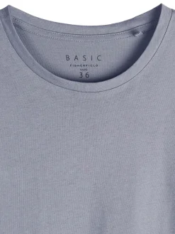 GATE T-shirt z bawełnianej dzianiny| Koszulki I Topy·Koszulki