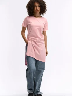 GATE T-shirt z bawełnianej dzianiny| Koszulki I Topy·Koszulki