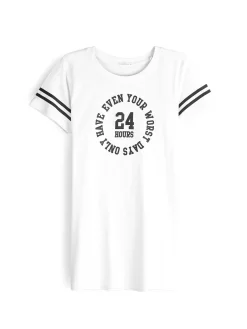 GATE T-shirt z bawełnianej dzianiny| Koszulki I Topy·Koszulki|Koszulki I Topy·Koszulki Z Nadrukiem