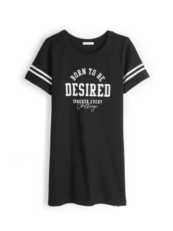 GATE T-shirt z bawełnianej dzianiny| Koszulki I Topy·Koszulki|Koszulki I Topy·Koszulki Z Nadrukiem