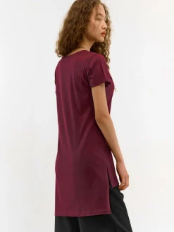 GATE T-shirt z bawełnianej dzianiny| Koszulki I Topy·Koszulki