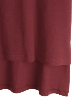 GATE T-shirt z bawełnianej dzianiny| Koszulki I Topy·Koszulki