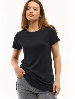 GATE T-shirt z bawełnianej dzianiny| Koszulki I Topy·Koszulki