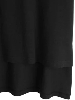 GATE T-shirt z bawełnianej dzianiny| Koszulki I Topy·Koszulki